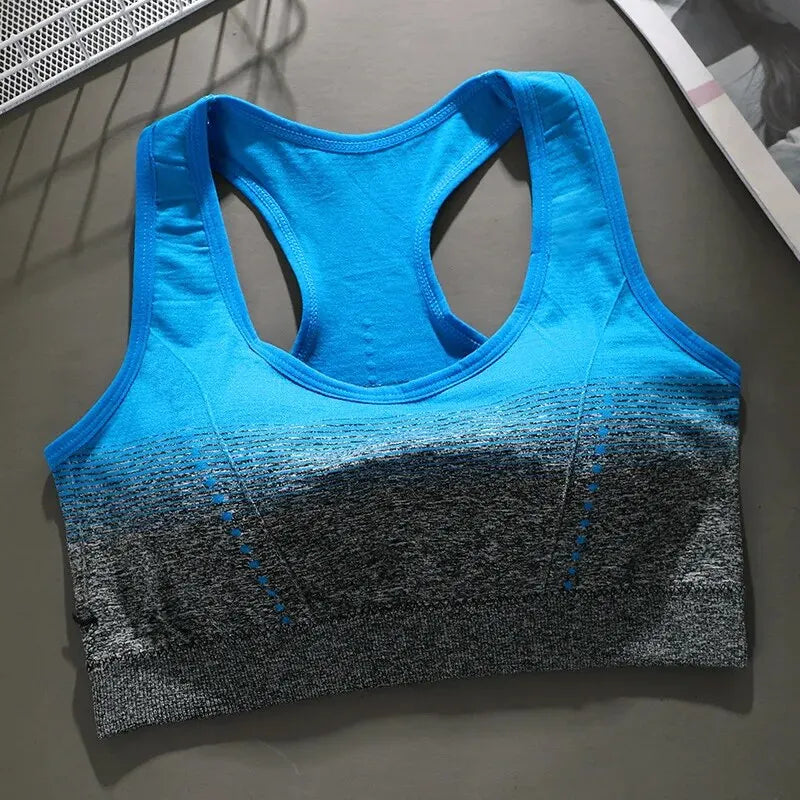 Seamless Sports Bra, Shock-absorbing, Steel Ring Free, Breathable, Quick Drying Yoga, and Stress Free