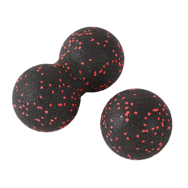 EPP High-Density Peanut Massage Ball - Lightweight Lacrosse Myofascial Ball for Fitness, Pain Relief, and Body Fascia Yoga Exercises