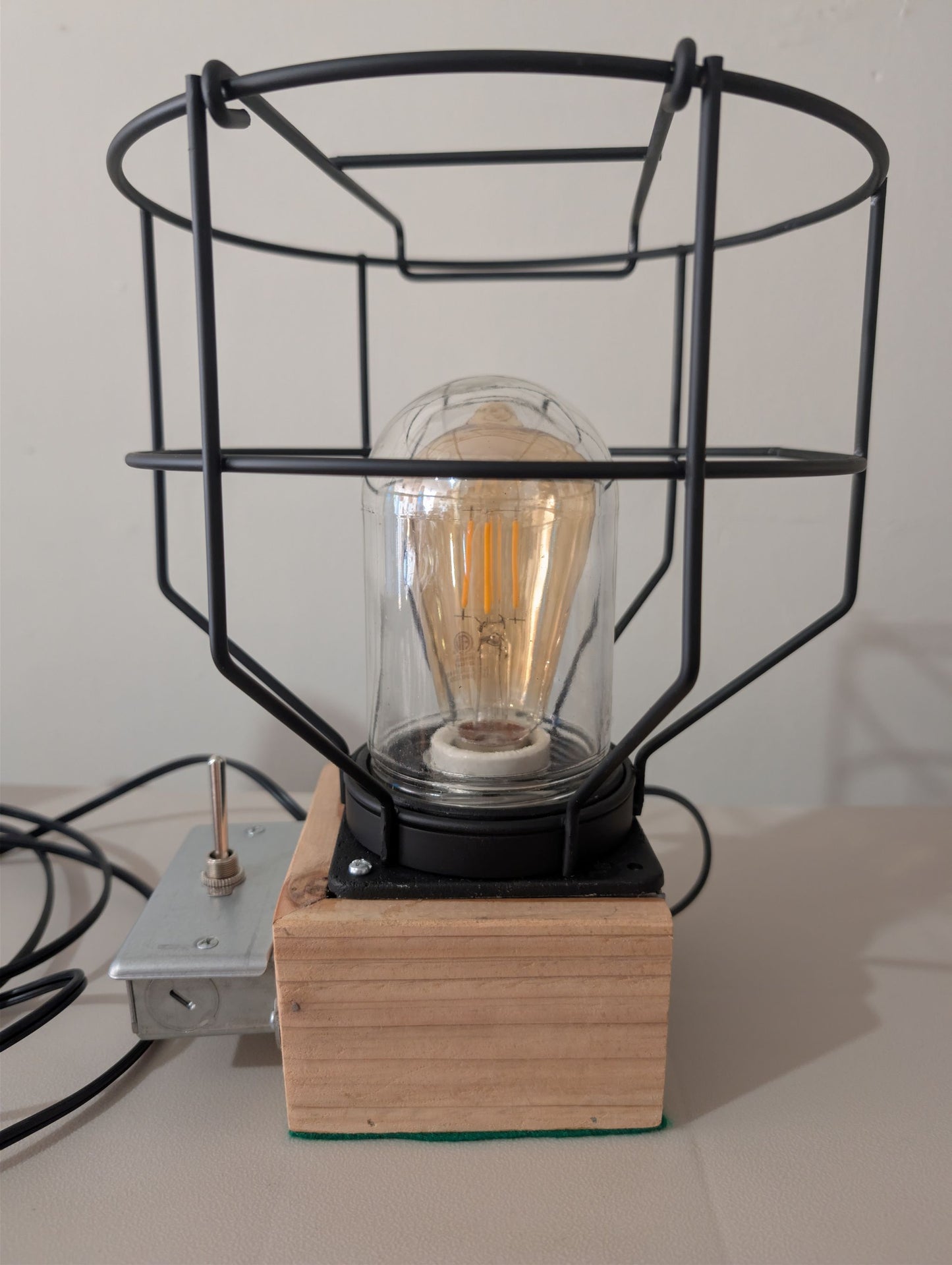 Industrial Table Lamp