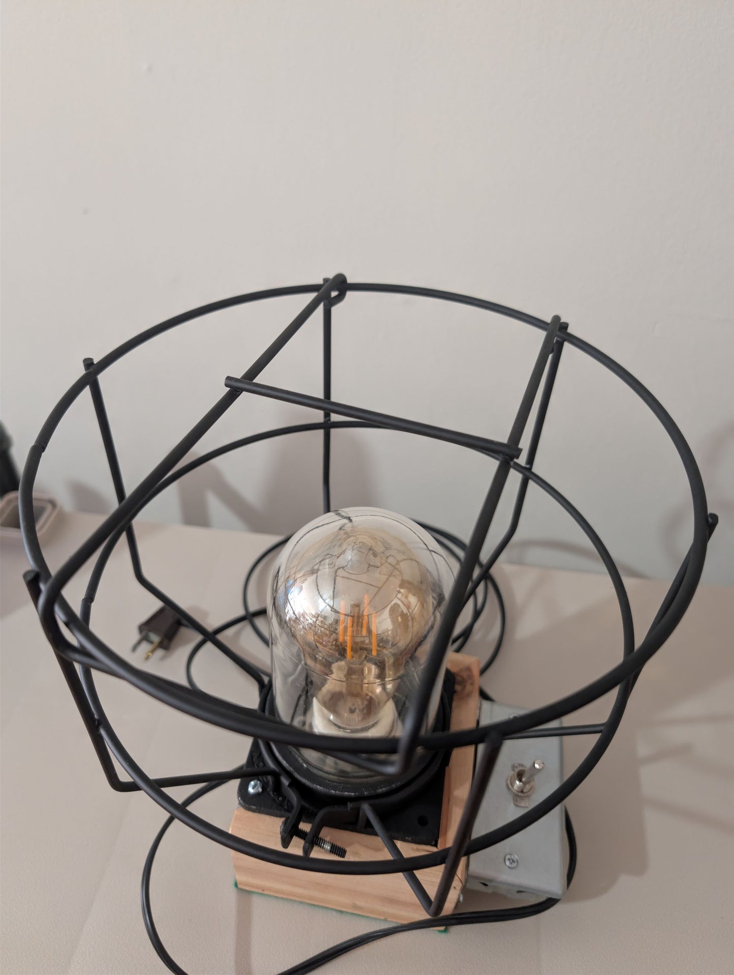 Industrial Table Lamp