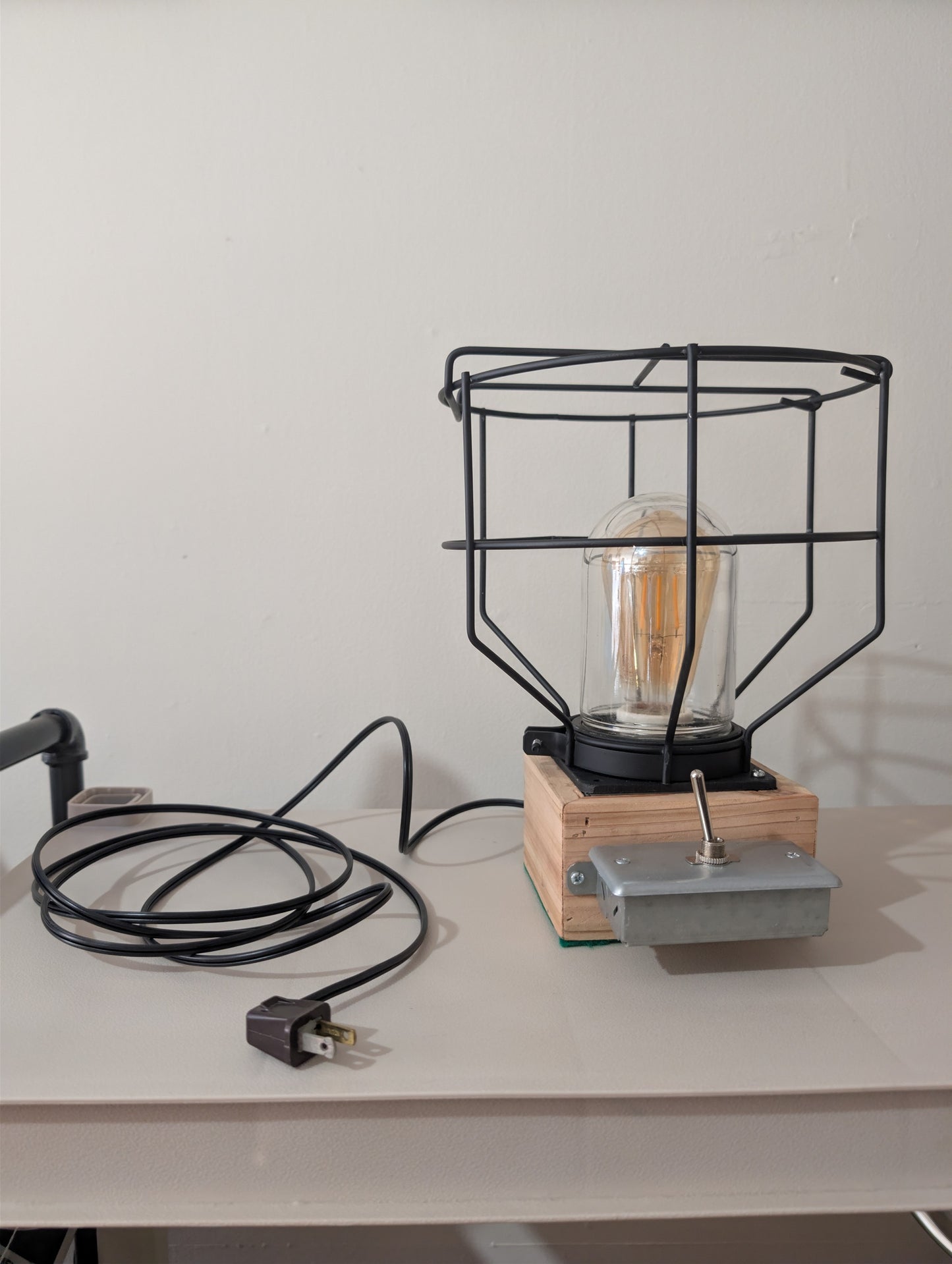 Industrial Table Lamp
