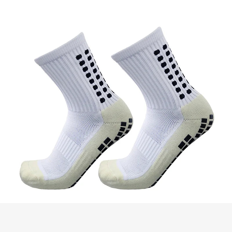 Adult Leg Sleeve Elastic Soccer\Football Grip Socks Sports Anti Slip Socks