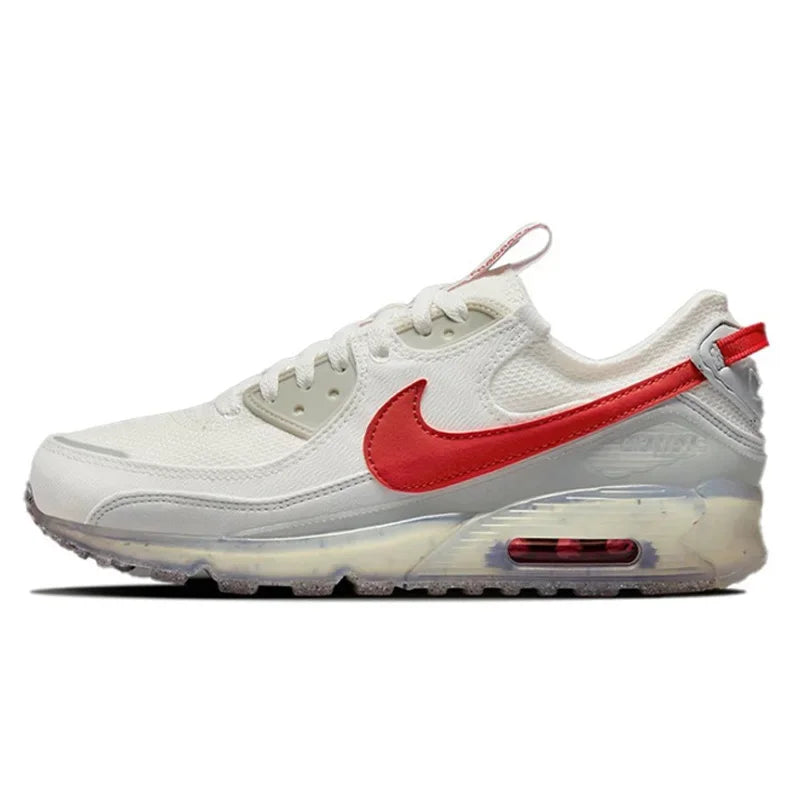 Nike Air Max 90 Terrascape Gym Red Vintage Running Shoes for Men and Women DV7413-100 Original Sneaker for Sports and Fitness Enthusiasts